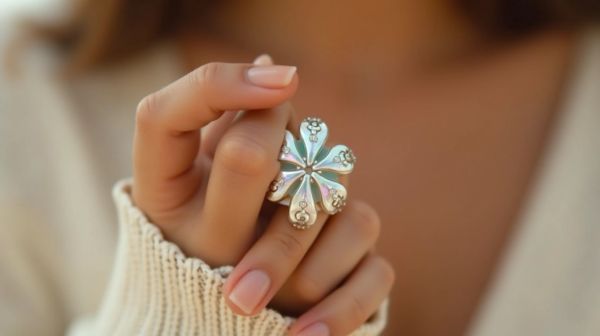 Find unique ocean-inspired shell rings for every style
